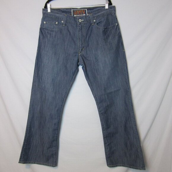 Vintage Levi's Low Boot Cut Jeans 527 Y2K Mens 36 - Picture 1 of 9